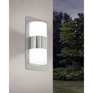 Utvendig vegglampe Cistierna - Rustfritt stål/hvit - Belysning - Utendørsbelysning - Taklampe utendørs