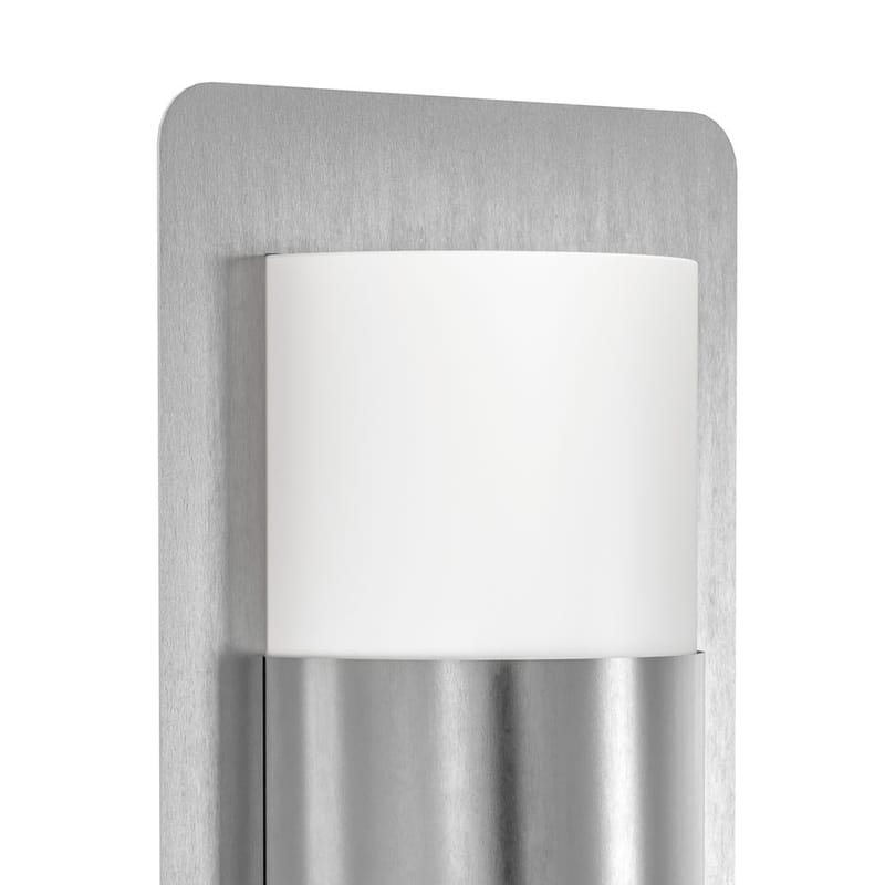 Utvendig vegglampe Cistierna - Rustfritt stål/hvit - Belysning - Utendørsbelysning - Taklampe utendørs