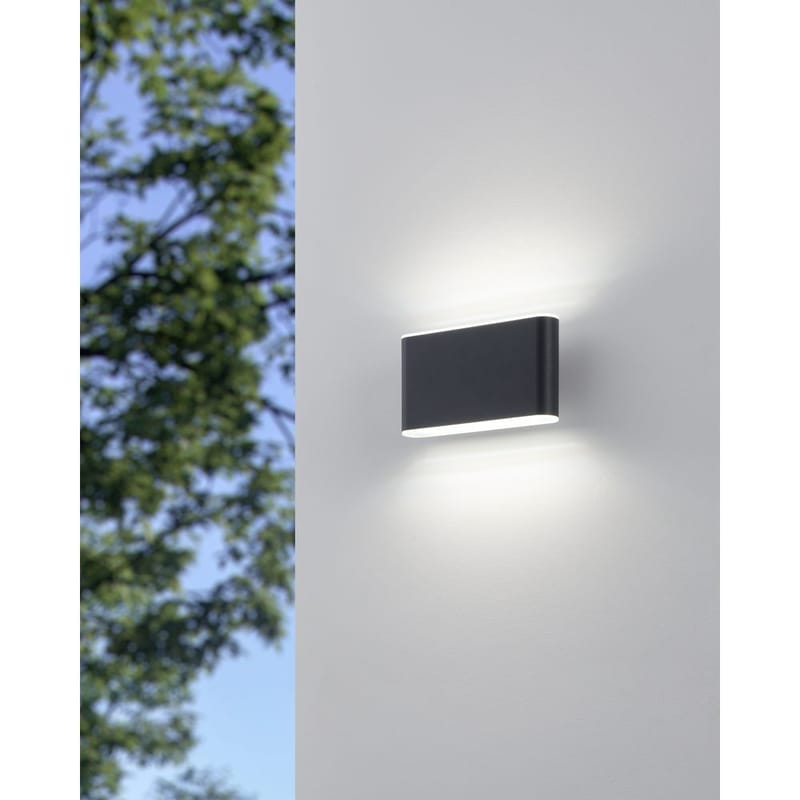 Utvendig vegglampe Grutti - Antrasitt - Belysning - Utendørsbelysning - Fasadebelysning & vegglykter