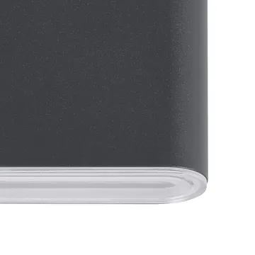 Utvendig vegglampe Grutti - Antrasitt - Belysning - Utendørsbelysning - Fasadebelysning & vegglykter