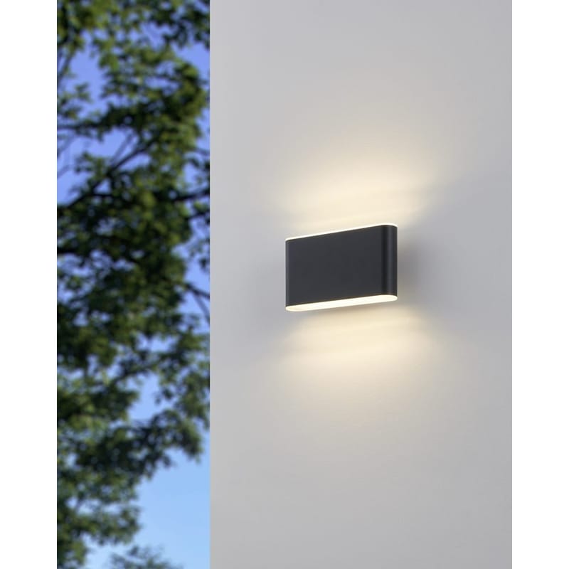 Utvendig vegglampe Grutti - Antrasitt - Belysning - Utendørsbelysning - Fasadebelysning & vegglykter