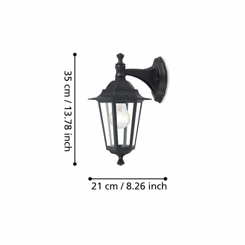 Utvendig vegglampe Laterna - Nedoverrettet - Belysning - Utendørsbelysning - Fasadebelysning & vegglykter