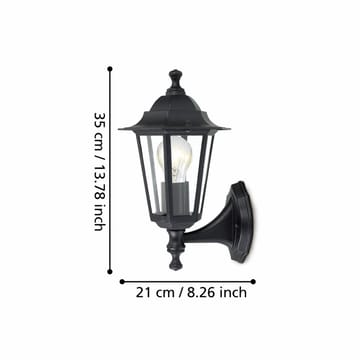 Utvendig vegglampe Laterna - Toppmontert - Belysning - Utendørsbelysning - Fasadebelysning & vegglykter