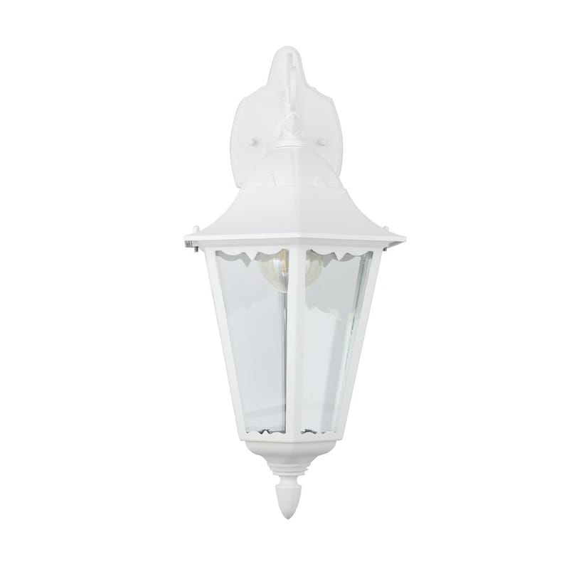 Utvendig vegglampe Navedo Nedovervendt - Hvit - Belysning - Utendørsbelysning - Fasadebelysning & vegglykter