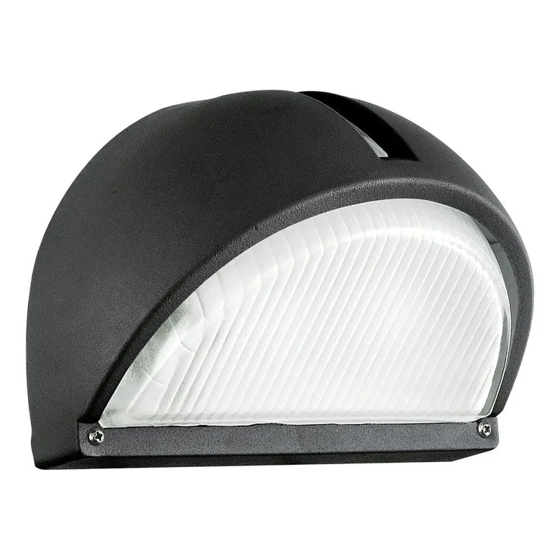 Utvendig vegglampe Onja, Svart
