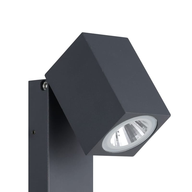 Utvendig vegglampe Sakeda med sensor - Antrasitt - Belysning - Utendørsbelysning - Fasadebelysning & vegglykter