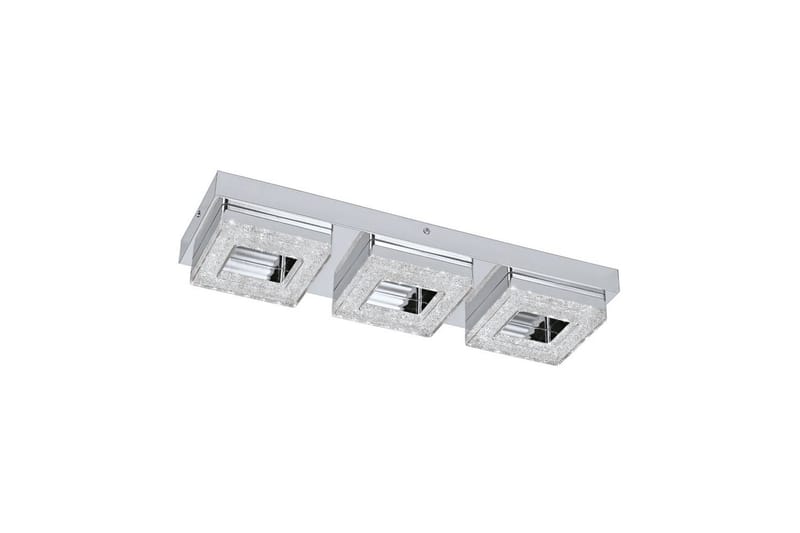 Vegg-/Taklampe Eglo Fradelo med 3 Lamper - Sølv - Belysning - Utendørsbelysning - Taklampe utendørs