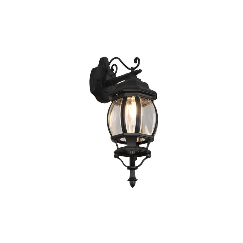 Vegglampe Elvo, Lykt nedenfor