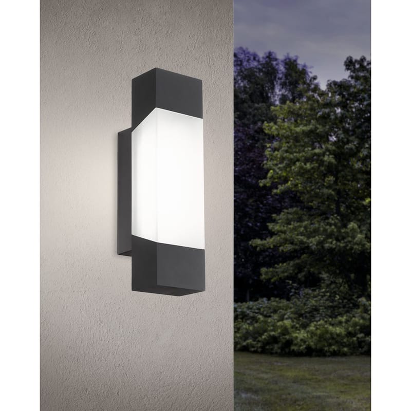Vegglampe Gorzano - Antrasitt - Belysning - Utendørsbelysning - Fasadebelysning & vegglykter