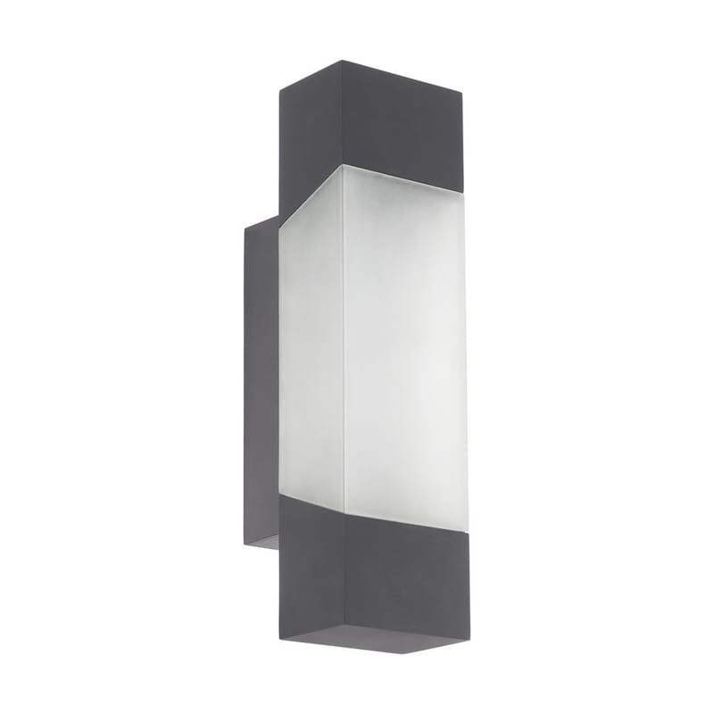 Vegglampe Gorzano, Antrasitt