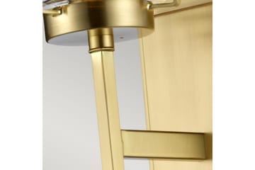 Vegglampe Kichler Alton Børstet messing - Børstet messing - Belysning - Utendørsbelysning - Fasadebelysning & vegglykter