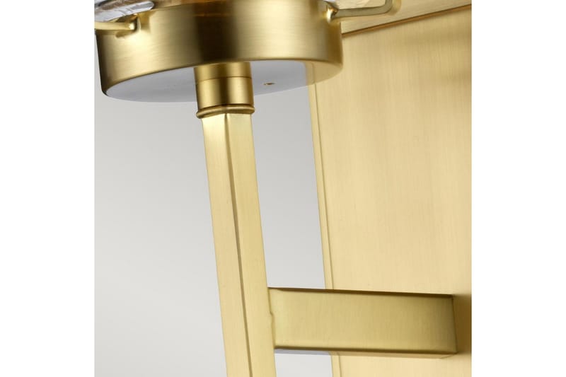 Vegglampe Kichler Alton Børstet messing - Børstet messing - Belysning - Utendørsbelysning - Fasadebelysning & vegglykter