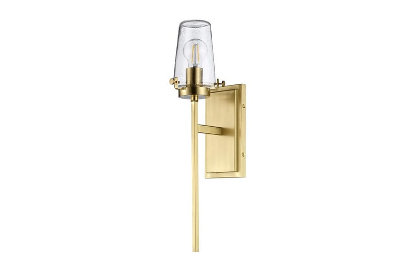 Vegglampe Kichler Alton Børstet messing - Børstet messing - Belysning - Utendørsbelysning - Fasadebelysning & vegglykter