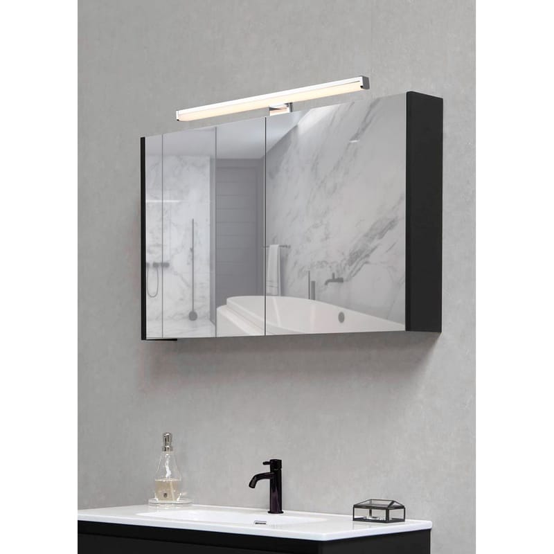 Vegglampe Lino - Krom - Belysning - Utendørsbelysning - Fasadebelysning & vegglykter