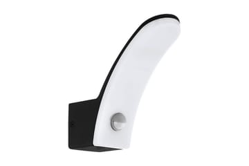 Vegglampe Utebelysning Eglo Fiumicino med Sensor - Svart - Belysning - Utendørsbelysning - Fasadebelysning & vegglykter