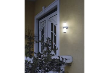 Vegglampe Utendørs Eglo Beverly - Sølv/Hvit - Belysning - Utendørsbelysning - Fasadebelysning & vegglykter