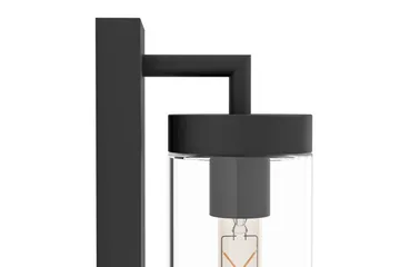 Vegglampe Utendørs Eglo Bovolone - Svart - Belysning - Utendørsbelysning - Fasadebelysning & vegglykter