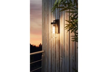 Vegglampe Utendørs Eglo Bovolone - Svart - Belysning - Utendørsbelysning - Fasadebelysning & vegglykter
