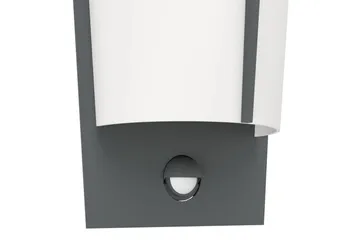 Vegglampe Utendørs Eglo Breganzo 1 - Antracit/Hvit - Belysning - Utendørsbelysning - Fasadebelysning & vegglykter