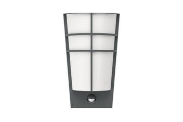 Vegglampe Utendørs Eglo Breganzo 1 - Antrasitt/Hvit - Belysning - Utendørsbelysning - Fasadebelysning & vegglykter