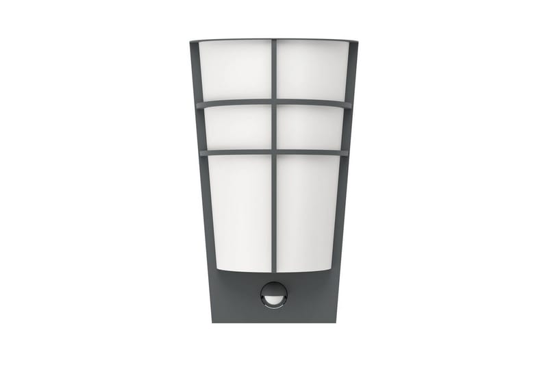 Vegglampe Utendørs Eglo Breganzo 1 - Antrasitt/Hvit - Belysning - Utendørsbelysning - Fasadebelysning & vegglykter