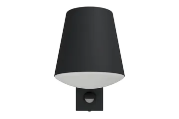 Vegglampe Utendørs Eglo Caldiero med Sensor - Antracit/Hvit - Belysning - Utendørsbelysning - Fasadebelysning & vegglykter