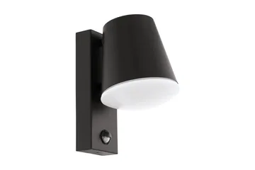 Vegglampe Utendørs Eglo Caldiero med Sensor - Antracit/Hvit - Belysning - Utendørsbelysning - Fasadebelysning & vegglykter