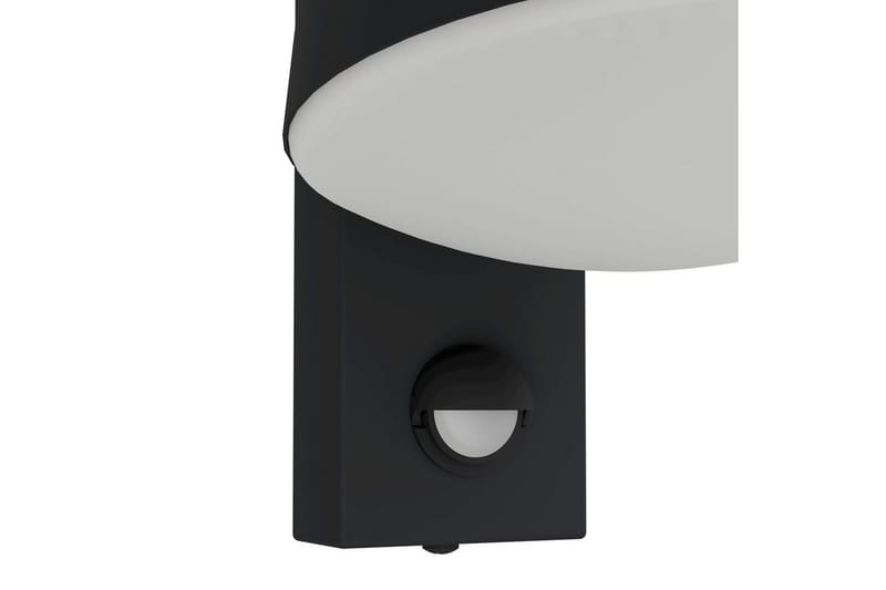 Vegglampe Utendørs Eglo Caldiero med Sensor - Antracit/Hvit - Belysning - Utendørsbelysning - Fasadebelysning & vegglykter