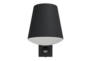 Vegglampe Utendørs Eglo Caldiero med Sensor - Antrasitt/Hvit - Belysning - Utendørsbelysning - Fasadebelysning & vegglykter