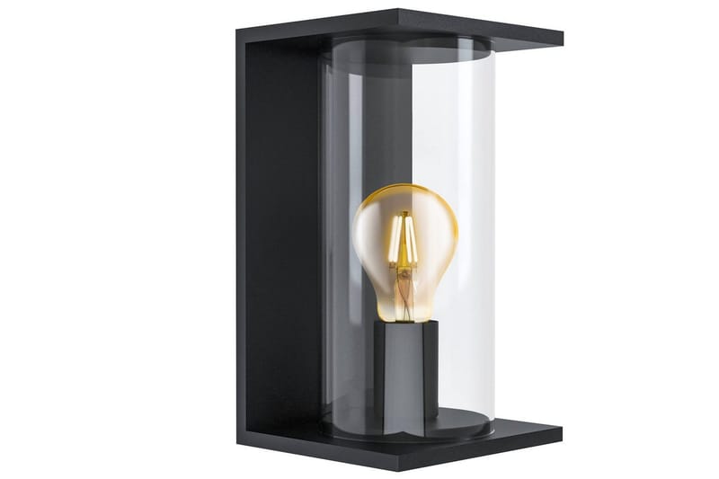 Vegglampe Utendørs Eglo Cascinetta - Svart - Belysning - Utendørsbelysning - Fasadebelysning & vegglykter