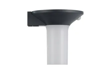Vegglampe Utendørs Eglo Corbezzola med Sensor - Antracit/Hvit - Belysning - Utendørsbelysning - Solcellebelysning
