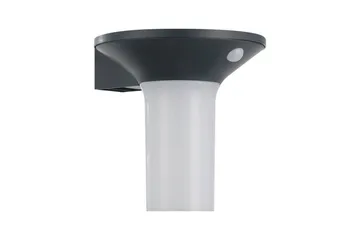 Vegglampe Utendørs Eglo Corbezzola med Sensor - Antracit/Hvit - Belysning - Utendørsbelysning - Solcellebelysning