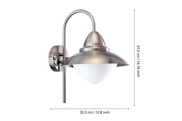 Vegglampe Utendørs Eglo Sidney - Hvit - Belysning - Utendørsbelysning - Fasadebelysning & vegglykter