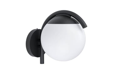 Vegglampe Utendørs Eglo Prata Vecchia - Svart/Hvit - Belysning - Utendørsbelysning - Fasadebelysning & vegglykter
