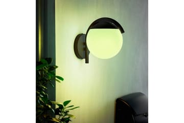 Vegglampe Utendørs Eglo Prata Vecchia - Svart/Hvit - Belysning - Utendørsbelysning - Fasadebelysning & vegglykter