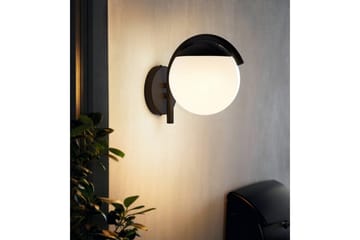 Vegglampe Utendørs Eglo Prata Vecchia - Svart/Hvit - Belysning - Utendørsbelysning - Fasadebelysning & vegglykter