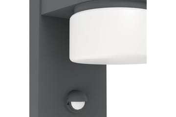 Vegglampe Utendørsbelysning Eglo Atollari Sølv/Hvit - Sølv/Hvit - Belysning - Utendørsbelysning - Fasadebelysning & vegglykter