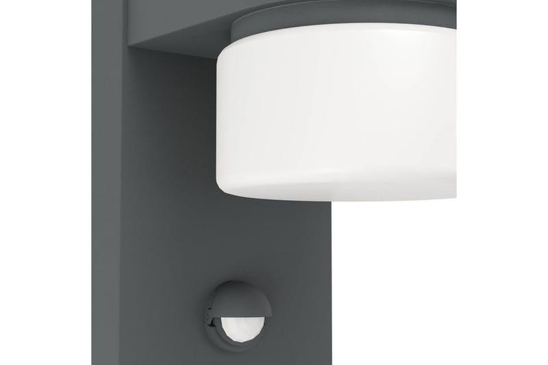 Vegglampe Utendørsbelysning Eglo Atollari Sølv/Hvit - Sølv/Hvit - Belysning - Utendørsbelysning - Fasadebelysning & vegglykter