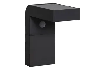 Vegglampe utendørsbelysning Eglo Baracconi med sensor - Svart - Belysning - Utendørsbelysning - Solcellebelysning