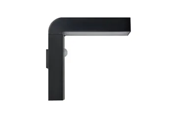 Vegglampe utendørsbelysning Eglo Baracconi med sensor - Svart - Belysning - Utendørsbelysning - Solcellebelysning