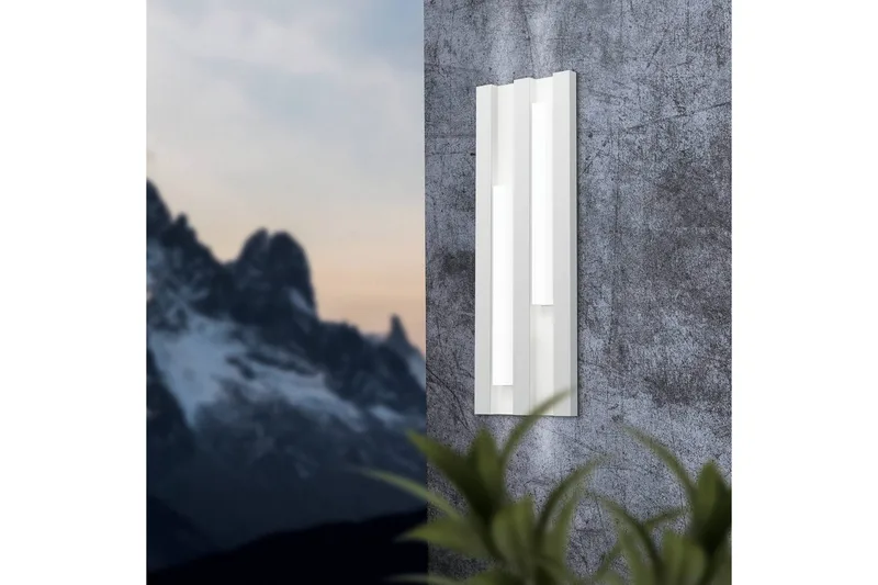 Vegglampe Utendørsbelysning Eglo Fandina Hvit/Hvit - Hvit - Belysning - Utendørsbelysning - Fasadebelysning & vegglykter