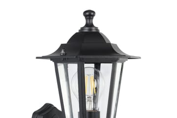 Vegglampe utendørsbelysning Eglo Laterna 4 med sensor - Svart - Belysning - Utendørsbelysning - Fasadebelysning & vegglykter