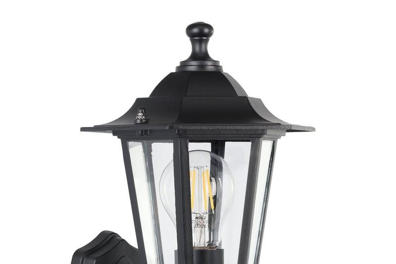 Vegglampe utendørsbelysning Eglo Laterna 4 med sensor - Svart - Belysning - Utendørsbelysning - Fasadebelysning & vegglykter