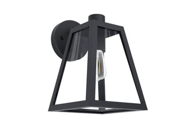 Vegglampe utendørsbelysning Eglo Mirandola - Svart - Belysning - Utendørsbelysning - Fasadebelysning & vegglykter
