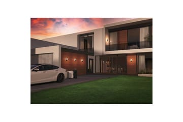 Vegglampe Utendørsbelysning Eglo Riforano med Sensor - Svart - Belysning - Utendørsbelysning - Fasadebelysning & vegglykter