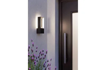 Vegglampe utendørsbelysning Eglo Riforano - Svart - Belysning - Utendørsbelysning - Fasadebelysning & vegglykter