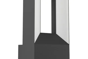 Vegglampe utendørsbelysning Eglo Riforano - Svart - Belysning - Utendørsbelysning - Fasadebelysning & vegglykter