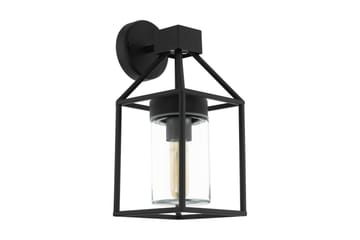 Vegglampe Utendørsbelysning Eglo Trecate - Svart - Belysning - Utendørsbelysning - Fasadebelysning & vegglykter