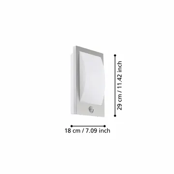 Vegglampe Verres - 18 cm - Belysning - Utendørsbelysning - Fasadebelysning & vegglykter