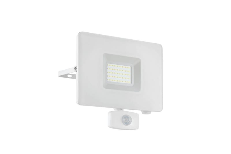 Veggstrålkaster Utendørs Eglo Faedo 3 med Sensor 50W, Hvit - Hvit - Belysning - Utendørsbelysning - Fasadebelysning & vegglykter